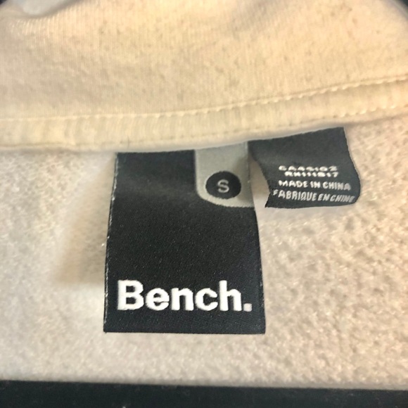 BENCH White Cowlneck Zip Up Sweater - Picture 4 of 4